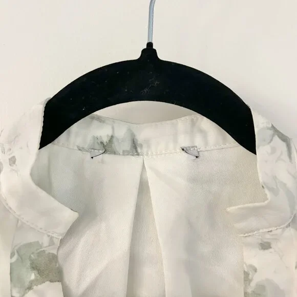 Baltic Born Lizette Maxi Dress in White Green Sage Floral Size S NWOT - Picture 6 of 10